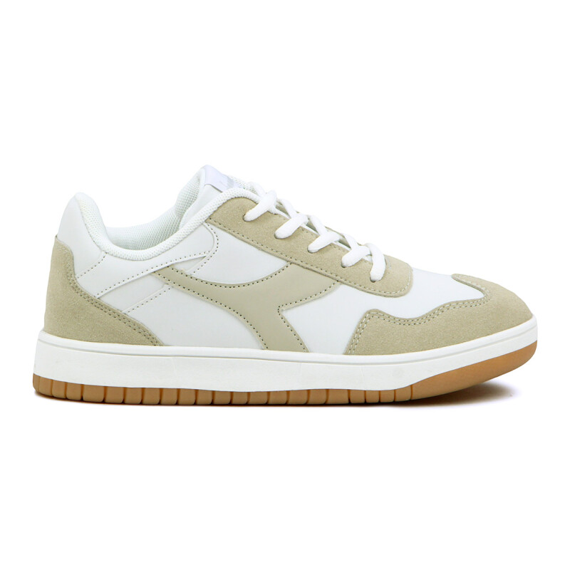 Diadora Champion Hombre WIND Blanco/Gris Blanco-Gris