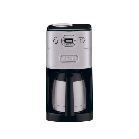Cafetera Automática Cuisinart DGB625CL con Molinillo Negra/Plateada