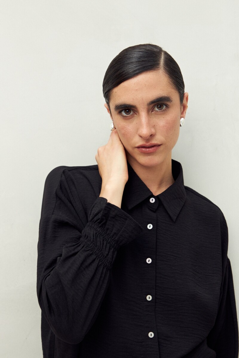 CAMISA BURBUJA Negro