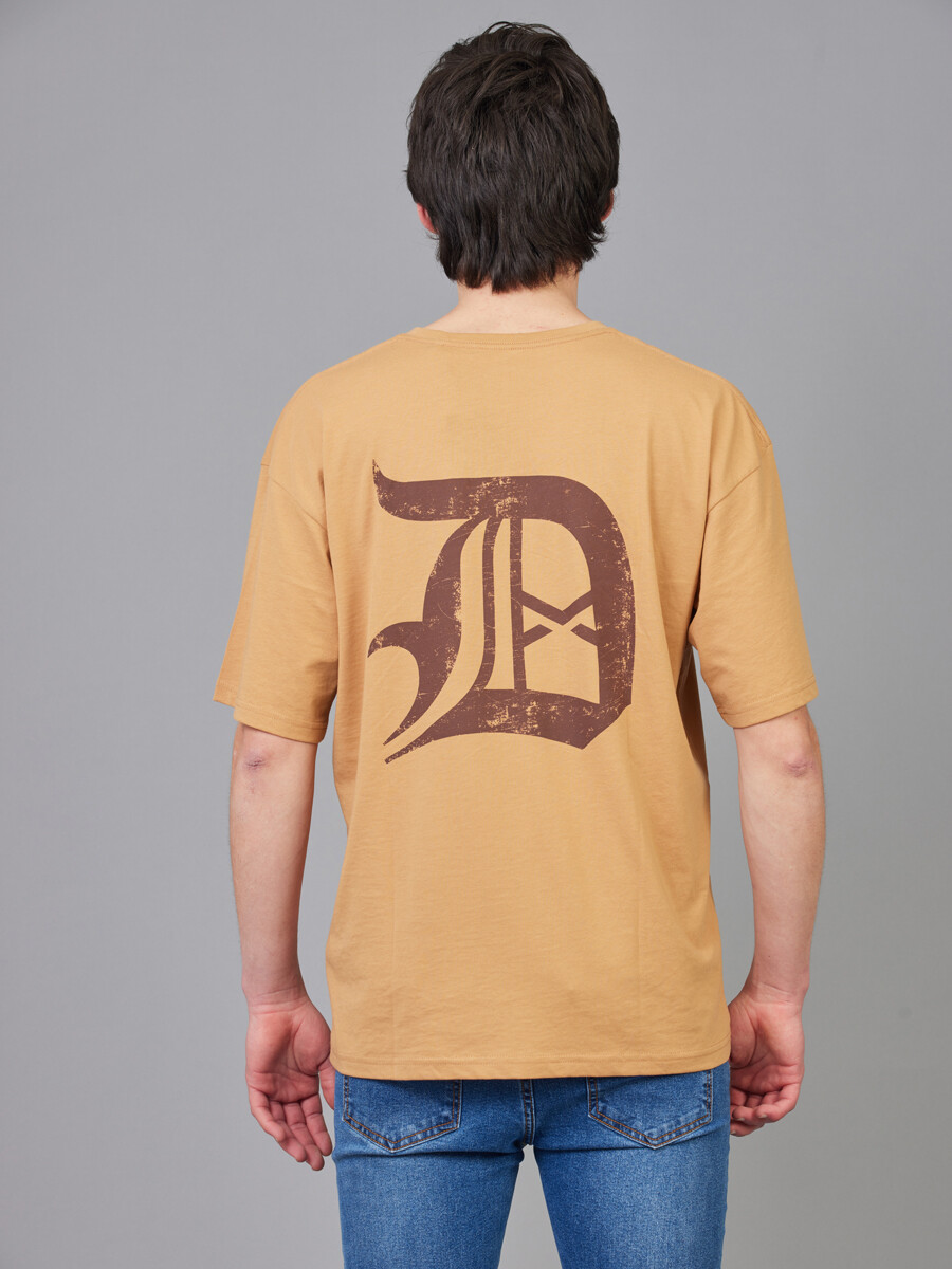 T-SHIRT MAPUR DIXIE Caramelo