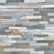 Piedra Rustica Encastre 15X60 Gama De Gris Y Beige 000