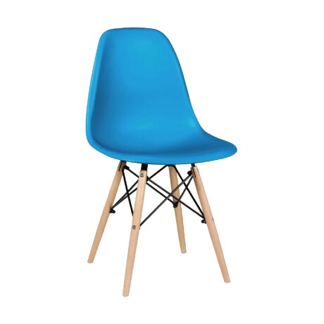 SILLA DE COMEDOR EAMES Silla Eames Azul