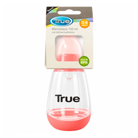 Mamadera True Silicona Anatómica 0-6 Meses 150ml Mamadera True Silicona Anatómica 0-6 Meses 150ml