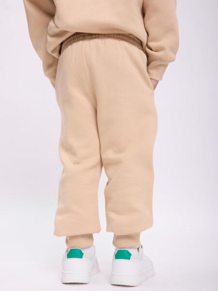 Pantalón deportivo jogger Beige