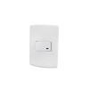 PLAQUETA INTERRUPTOR UNIPOLAR BLANCO SICA Plaqueta Interruptor Unipolar Blanco Sica