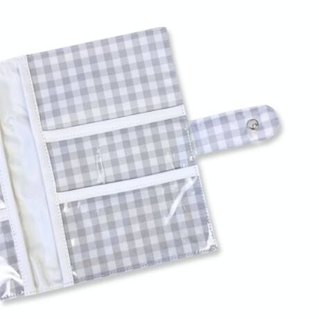 Organizador Carnet Pediátrico Vichy Gris