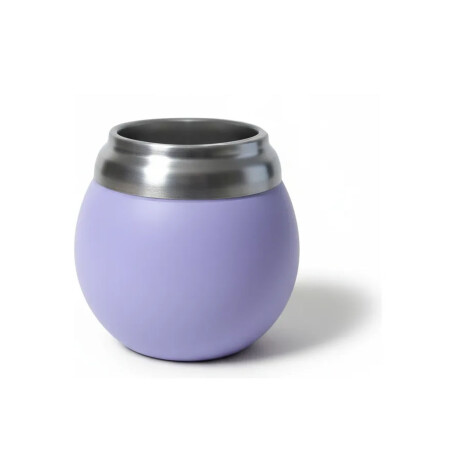 Mate Chico con Doble Pared en Acero Inoxidable 120Ml Comet Lila