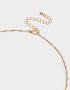 Cadena Corta con Dije Strass Crystal Cadena Corta Con Dije Strass Crystal - Dorado