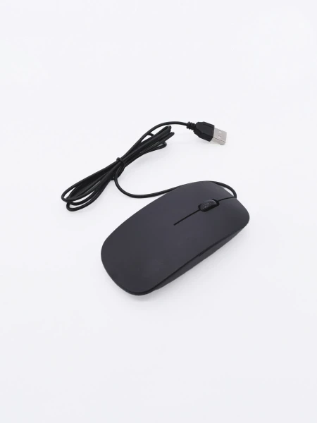 MOUSE CABLE NEGRO