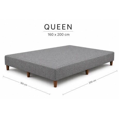 Sommier Queen Hamptons Platinum Gris