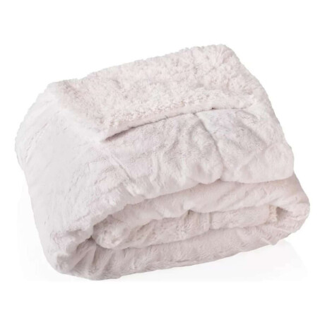 Frazada Reversible Polar Sherpa 1 Plaza 150x200 Crudo