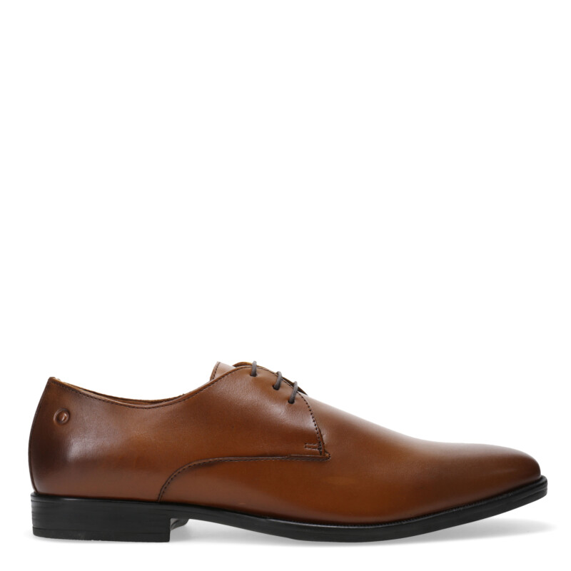 Zapato de Hombre Democrata TILER acordonado Tan