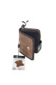 Monedero tarjetero Marron