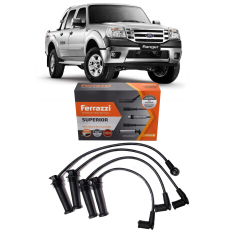 CABLE BUJIA FORD RANGER 2.3 16V DURATEC 01/ FERRAZZI CABLE BUJIA FORD RANGER 2.3 16V DURATEC 01/ FERRAZZI