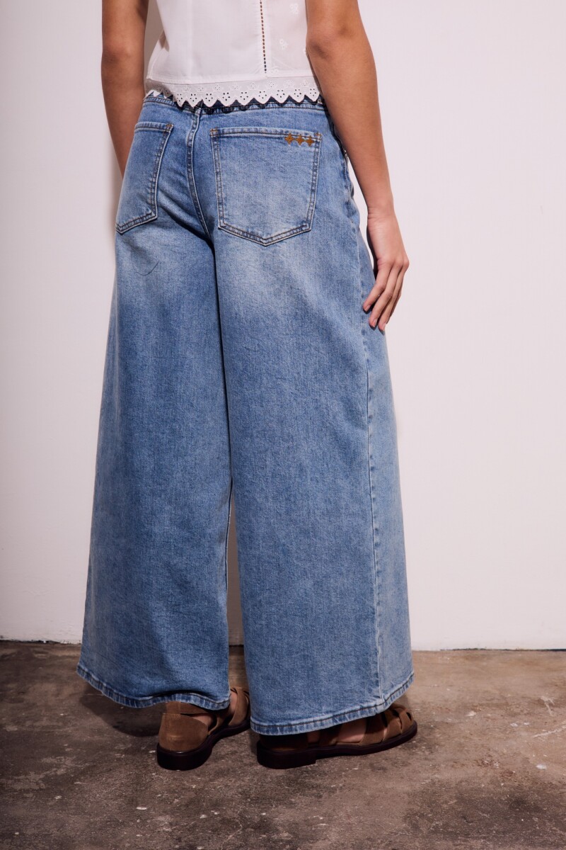 Jean Wide Leg Denim
