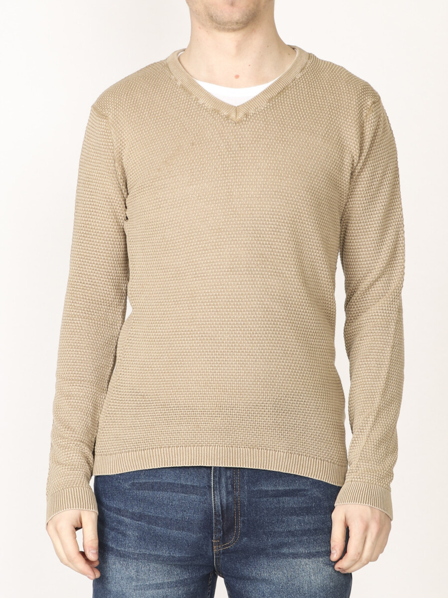 Sweater - Beige 