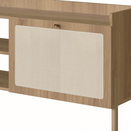 Rack Oslo Natural con tejido