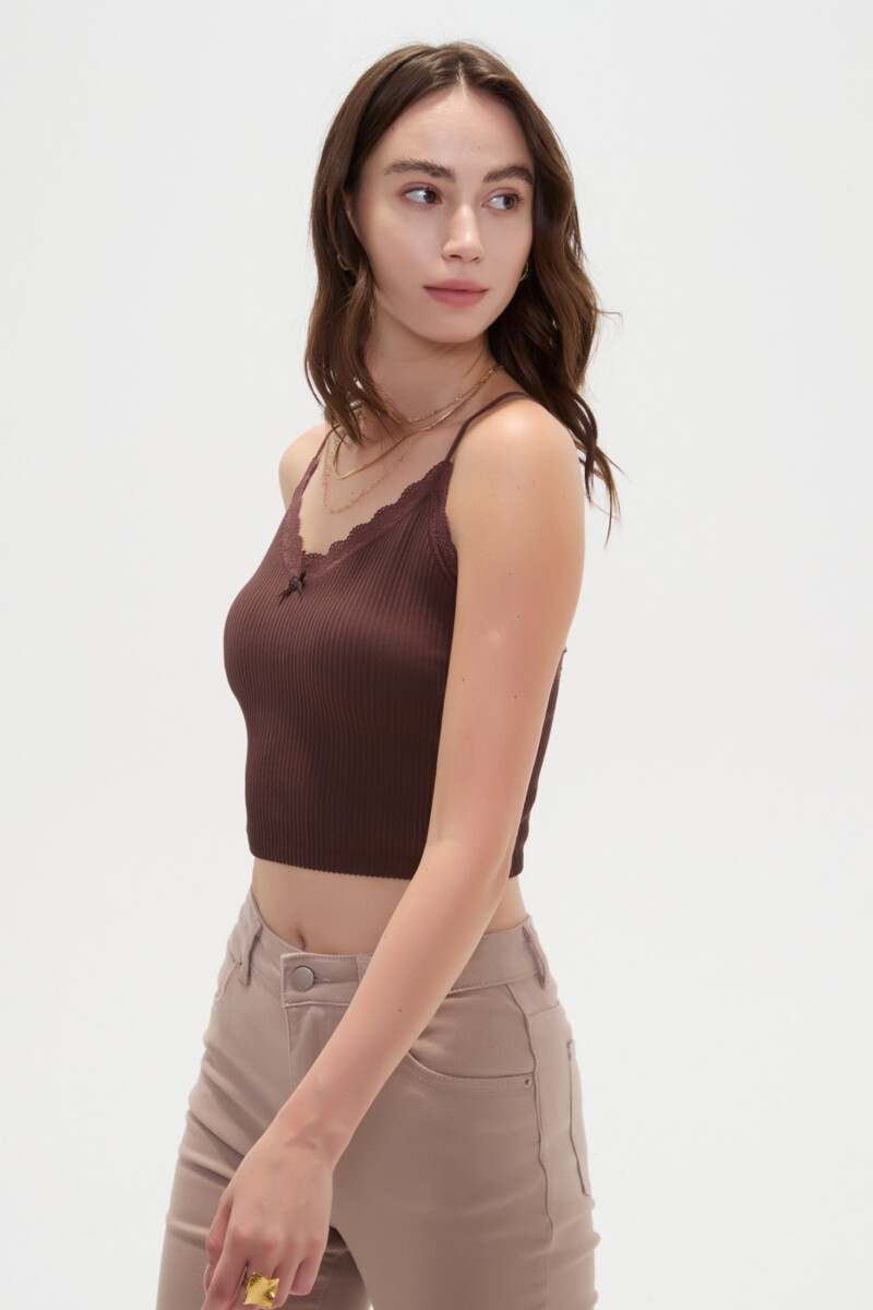 Musculosa Ophelie - Chocolate 