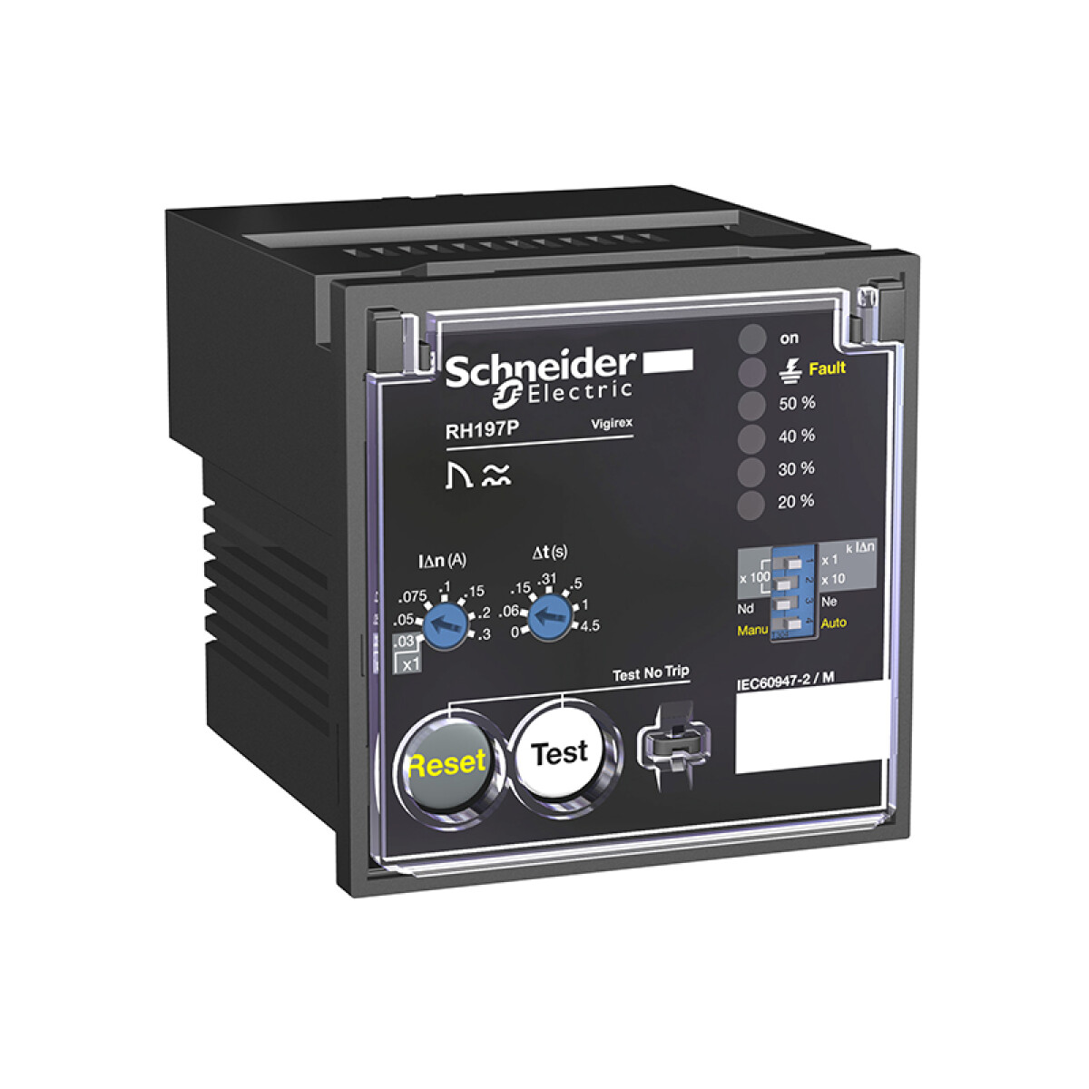 Relé dif. panel Vigirex RH197P ajustable 230V - MG5511 