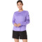 Polo Running Fujitrail Logo LS Top Mujer Amethyst