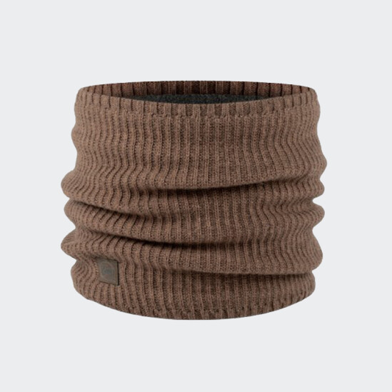 Bufanda Buff Knitted & Fleece Rutger Marrón