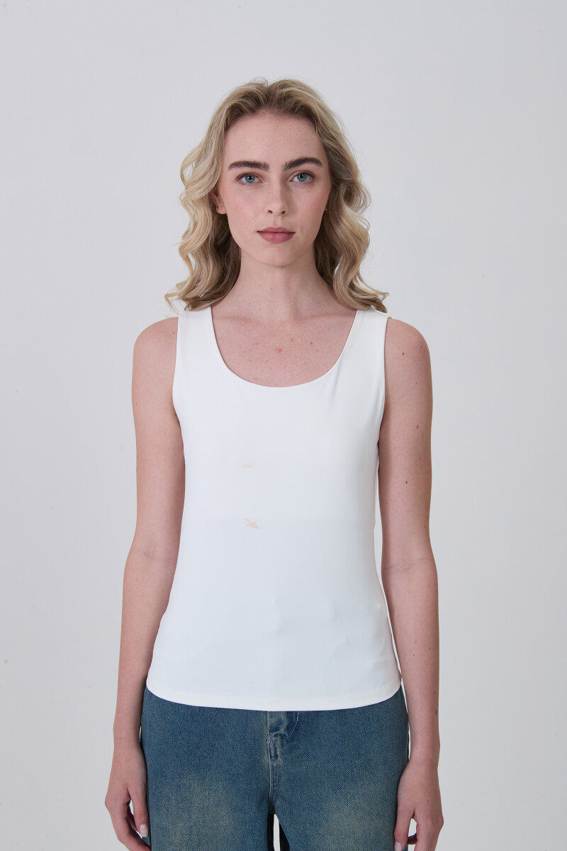 Musculosa Abriola - Marfil / Off White 