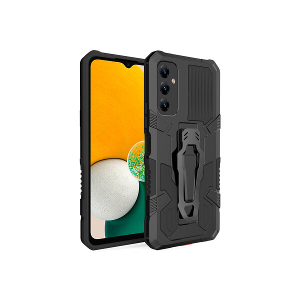 Protector con soporte y clip para Samsung Galaxy A14 4G/5G color negro Protector Con Soporte Y Clip Para Samsung Galaxy A14 4g/5g Color Negro