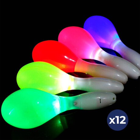 Set Cotillón Premium Luz Led 100pc Cumpleaños Fiesta Cot002046