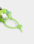 Llavero Lúdico Llavero Y Charm Conejito En Auto - Verde Manzana