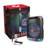 Parlante portátil bluetooth KTS-1522 8" luces led Parlante portátil bluetooth KTS-1522 8" luces led