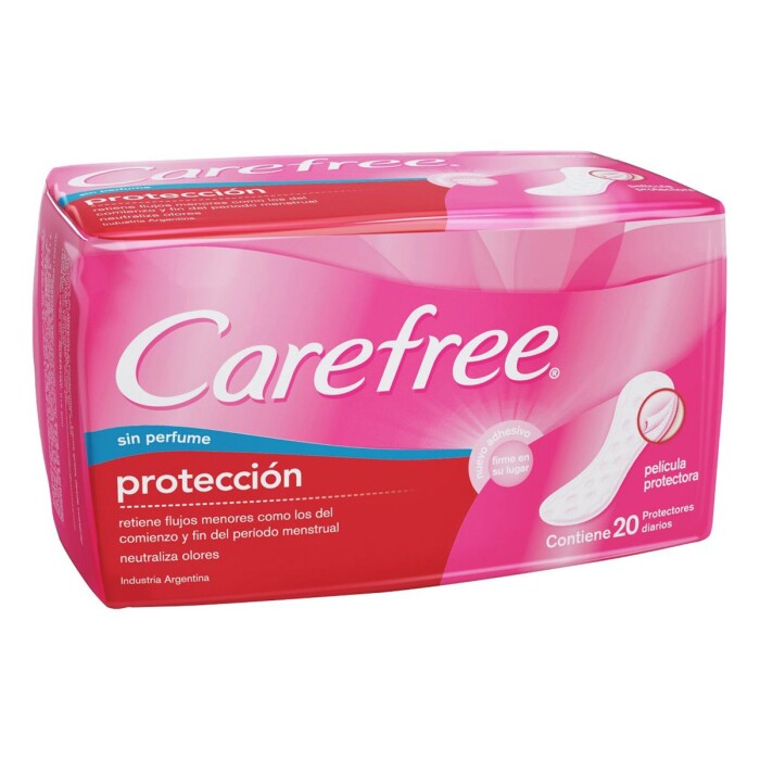 CAREFREE ORIGINAL S/ PERFUME PAQ. X 20 U única