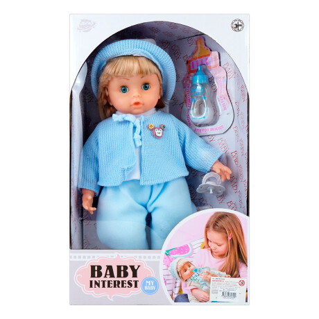 Muñeca con mamadera y chupete Muñeca con mamadera y chupete