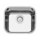 Pileta De Cocina Acero Inoxidable 40X34X14Cm Con Valvula Canastilla Tramontina