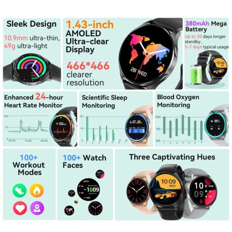 Smartwatch Blackview X20 V01