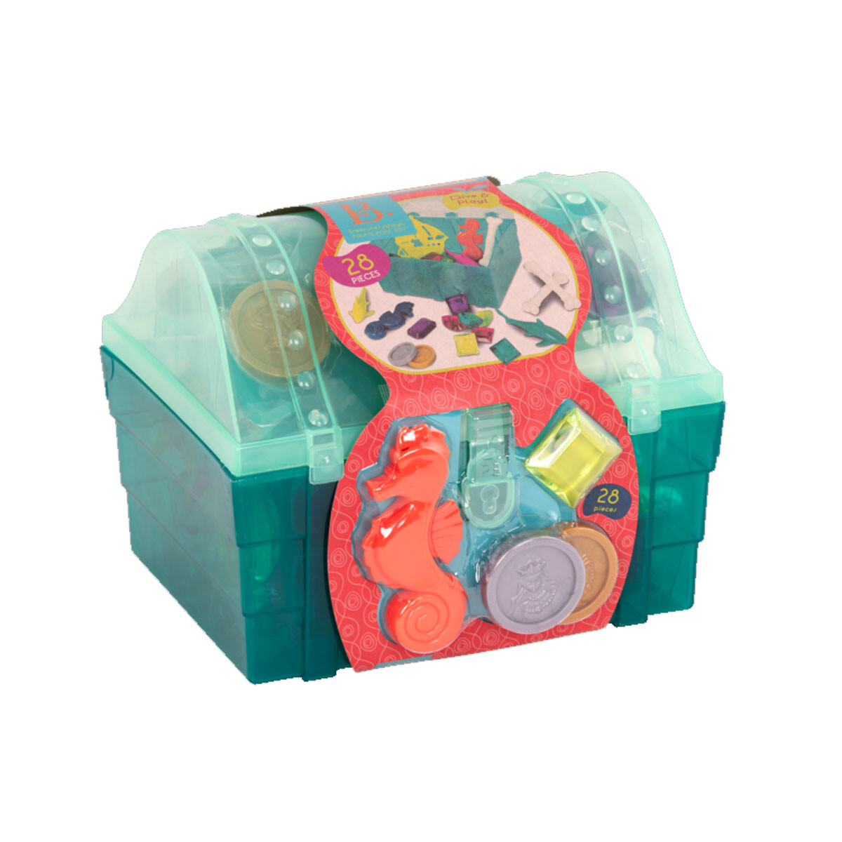 Cofre Pirata Juegos para piscina o bañera ¡Tesoros a la vista! B. Toys 