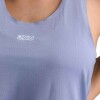 Polo Running Light Speed Tech Singlet Mujer Digital Lilac/white Reflective