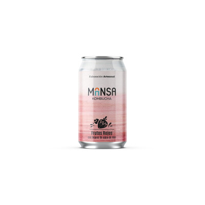 Kombucha frutos rojos Mansa Kombucha Mansa Frutos Rojos