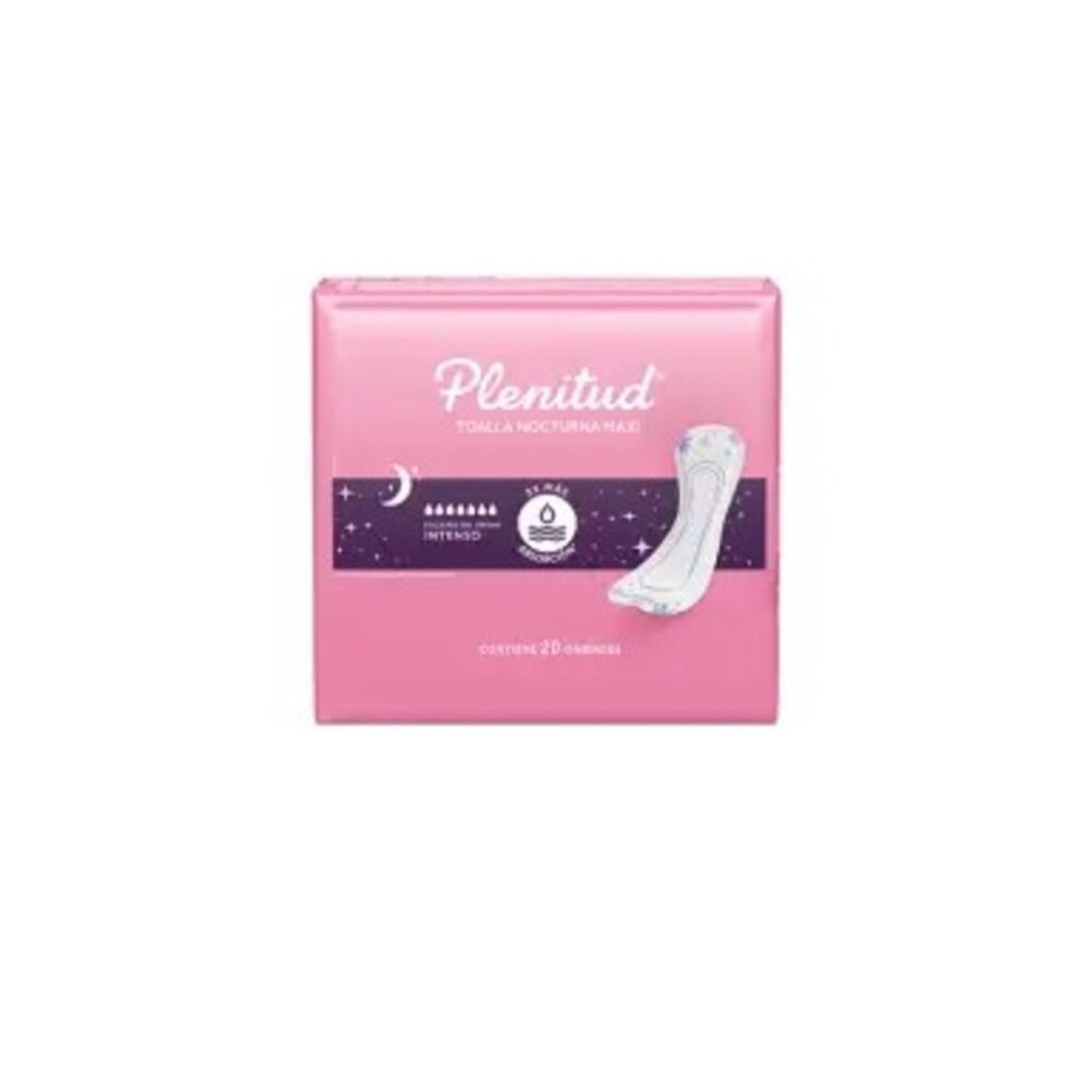 PLENITUD FEMME TOALLA NOCT S/A PAQ. X 2 única