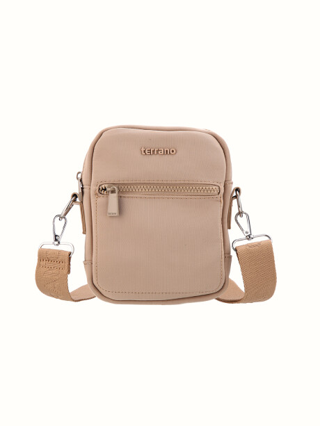 Bandolera Turin Lona Taupe