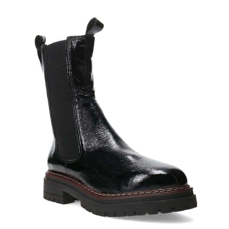 Botas de Mujer Bottero chelsea con elasticos Negro