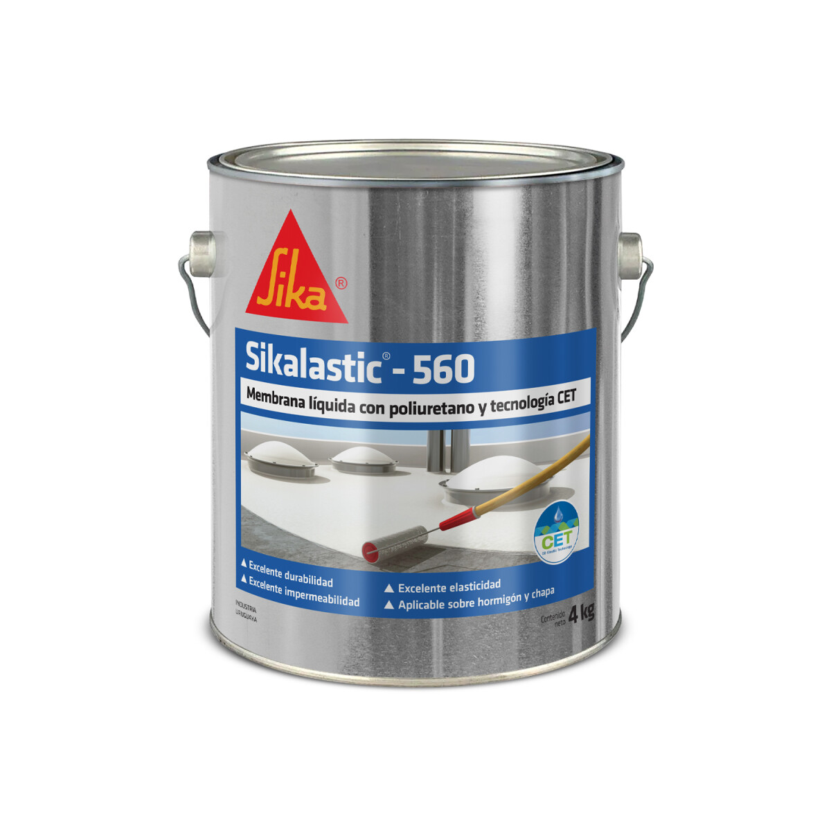 Sikalastic 560 Membrana Líquida Blanco 4kg Sika 