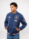 Campera Bomber Vent Nacional Hombre Azul Marino