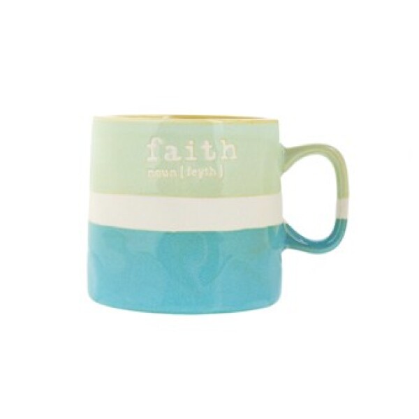 Taza 360ml multicolor Faith