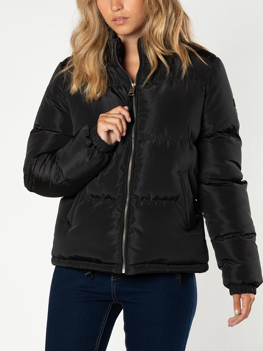 CAMPERA FEFI RUSTY - Negro 