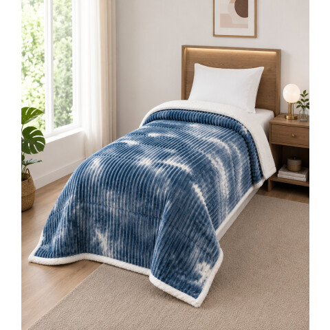ACOLCHADO COTTON FLOR CORDERITO 1 PL QUEEN SILK ACOLCHADO COTTON FLOR CORDERITO 1 PL QUEEN SILK