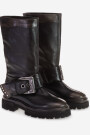 LADIES LEATHER BOOTS Gris