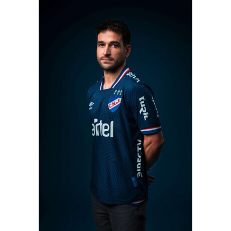 Remera de Juego Nacional Camiseta Alternativa de Hombre Azul