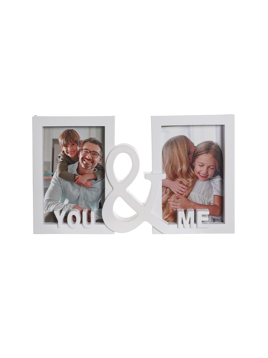 PORTARETRATOS YOU & ME - MADERA 