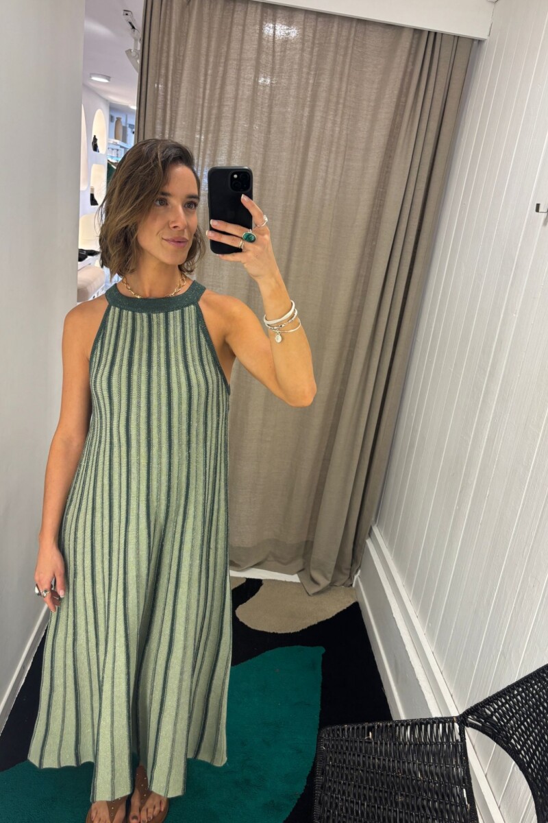 Vestido Ecos Verde
