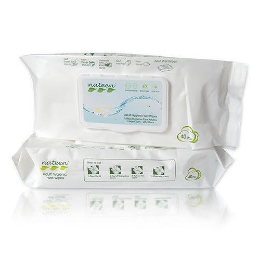 Toallas Humedas para Adultos x 40 – Nateen Toallas Humedas para Adultos x 40 – Nateen